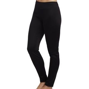 NWT Cuddl Duds Climatesmart Leggings w/ Moisture Wicking in Black S: XL
